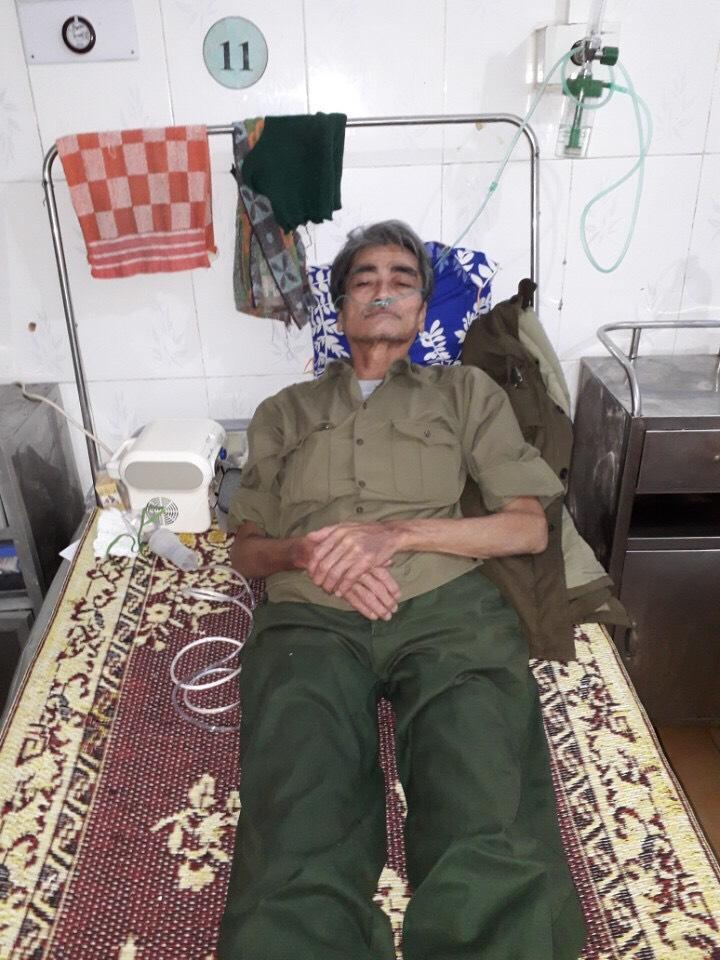 Thương cảm hoàn cảnh khó khăn của một cựu chiến binh